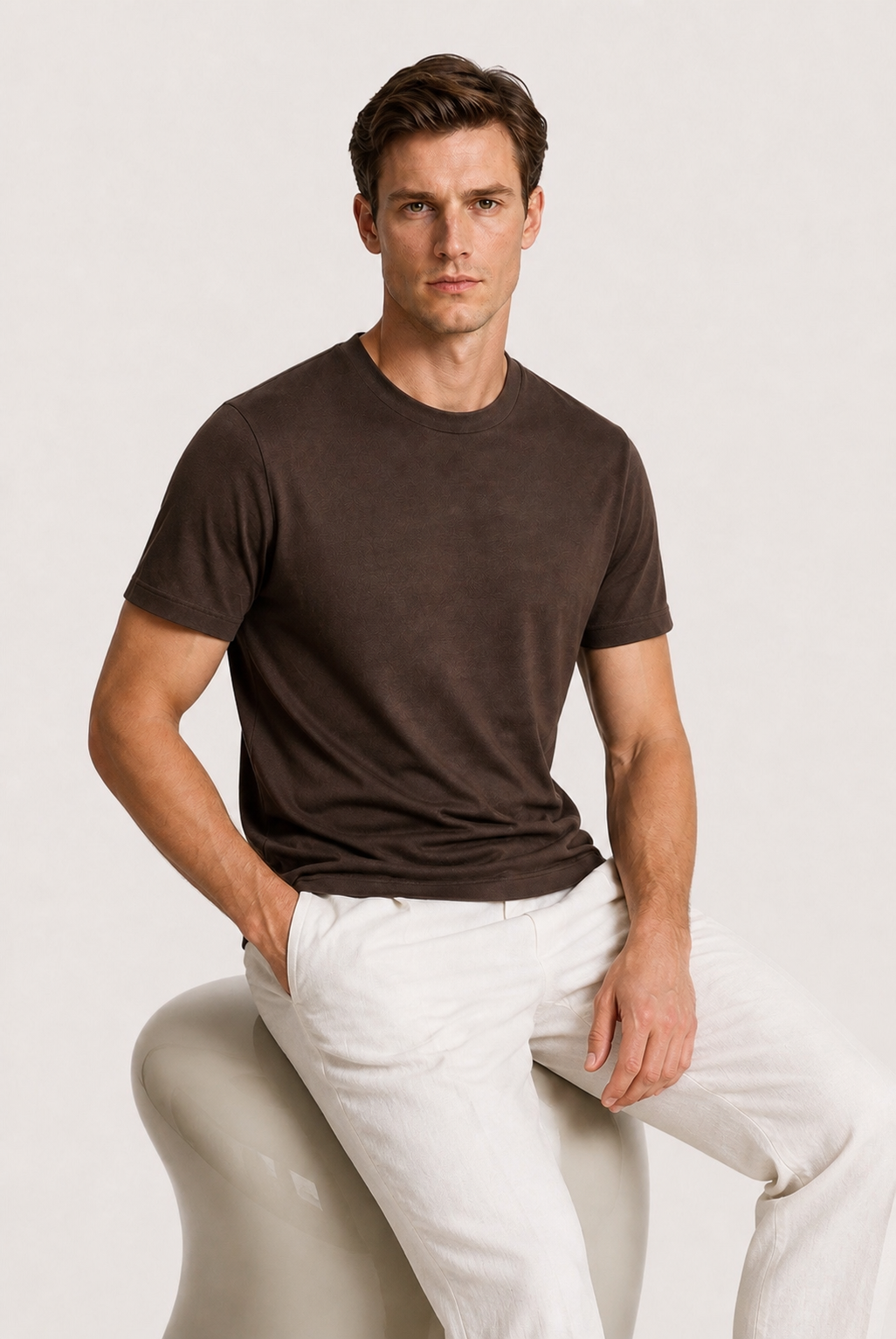Azuro Tee Braun