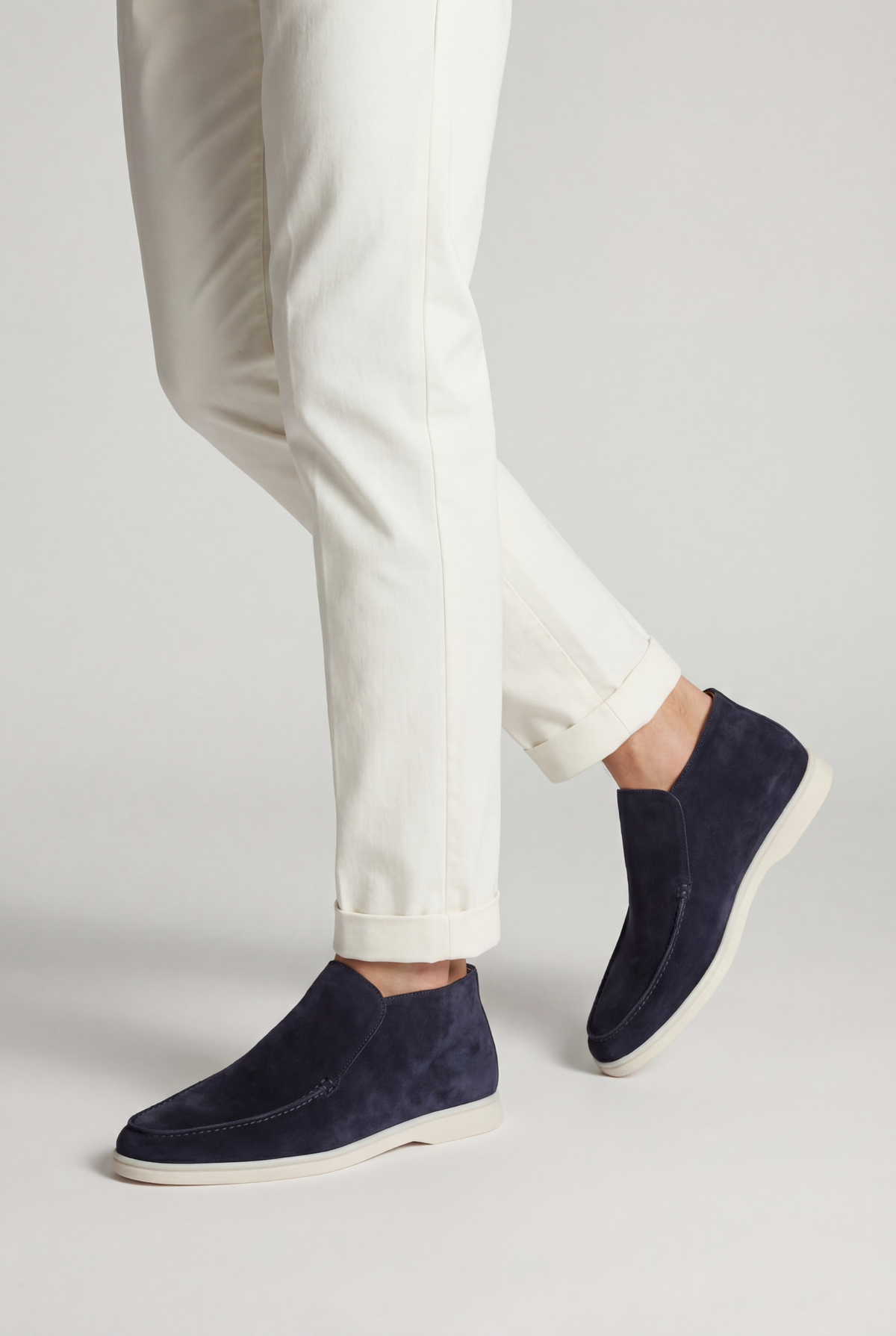 Cortina Wildleder-Slipper Navy