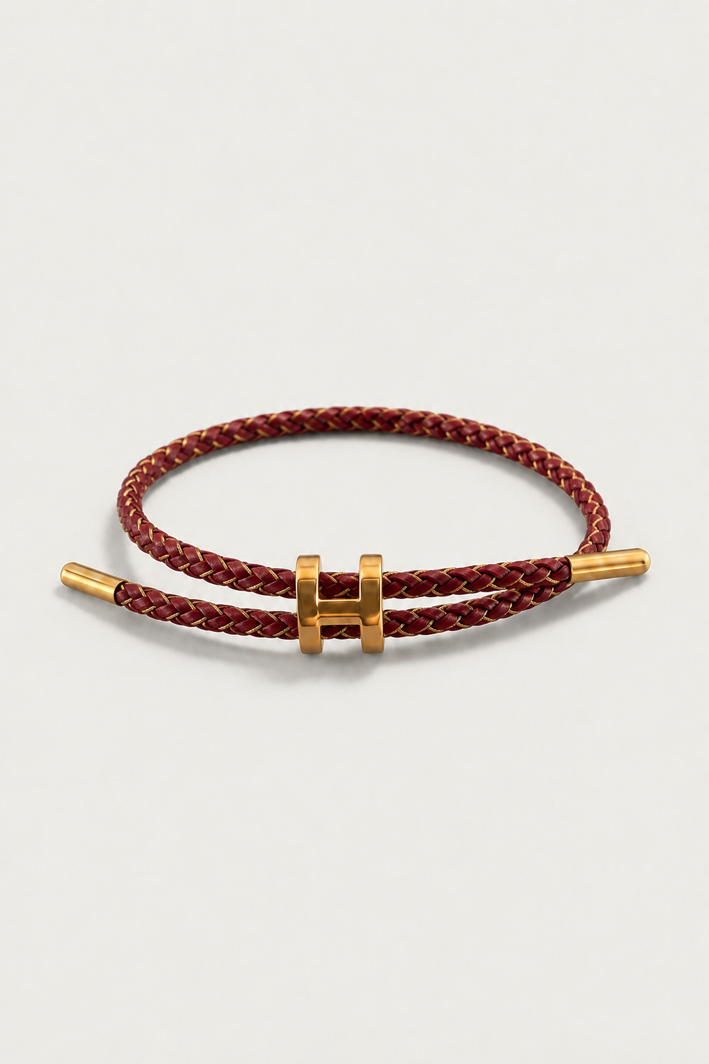 Valecour Armband Bordeaux/Gold