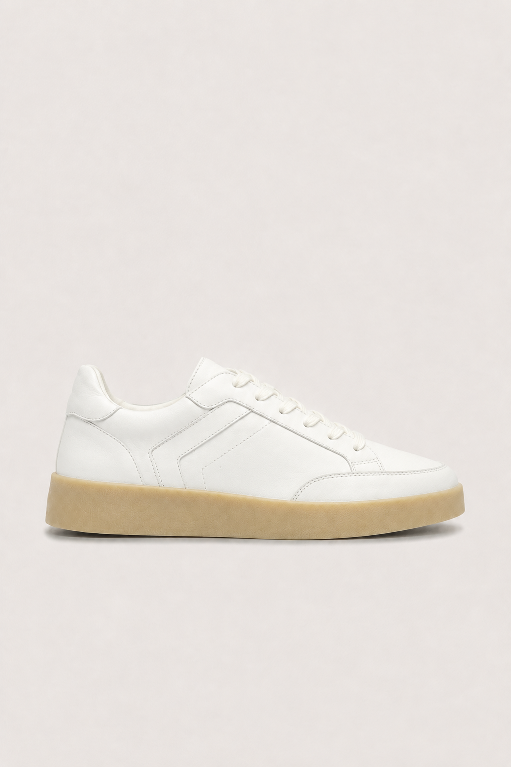 Verona Leder-Sneaker Weiß