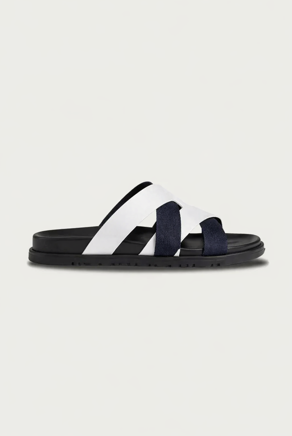 Alviro Sandale Nr. 1 Weiß/Navy