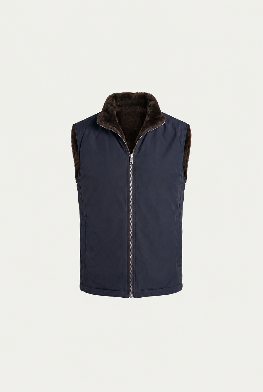 Alpina Pelz Bodywarmer Navy