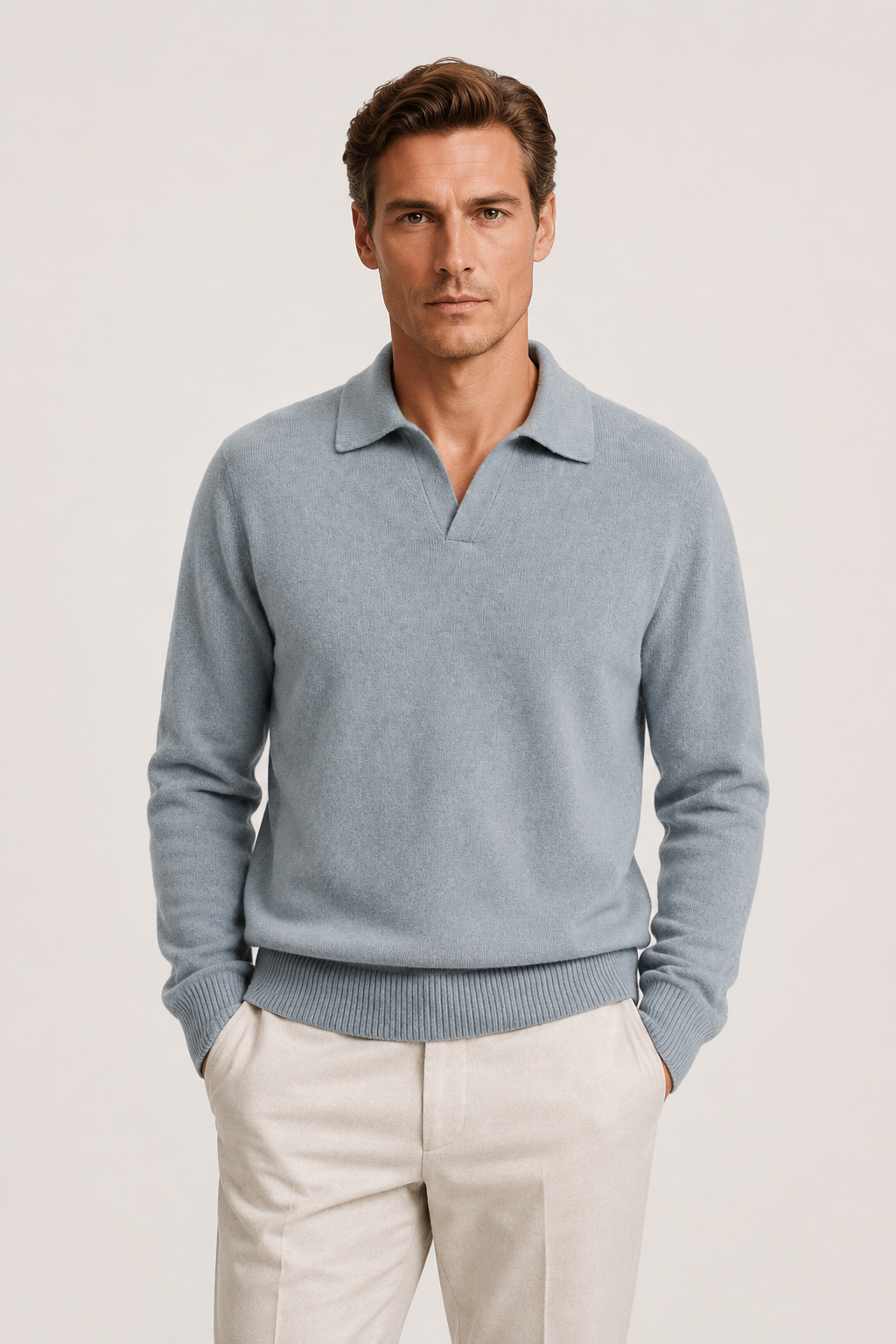 Nuage Pullover Strick Hellblau