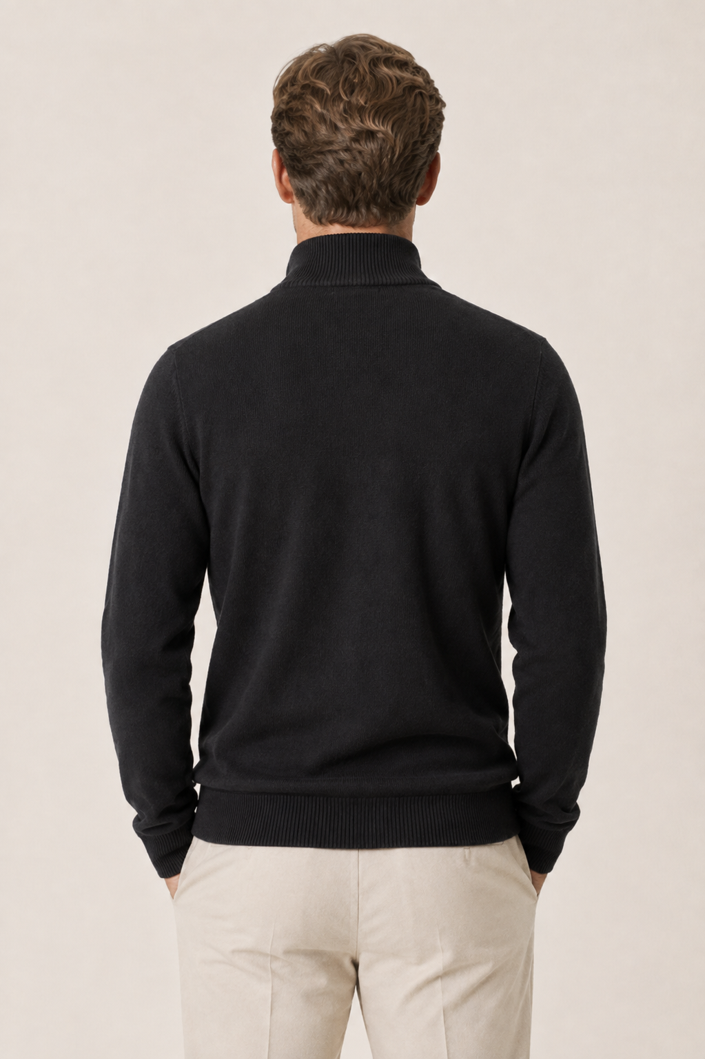 Seravio Quarter-Zip Black