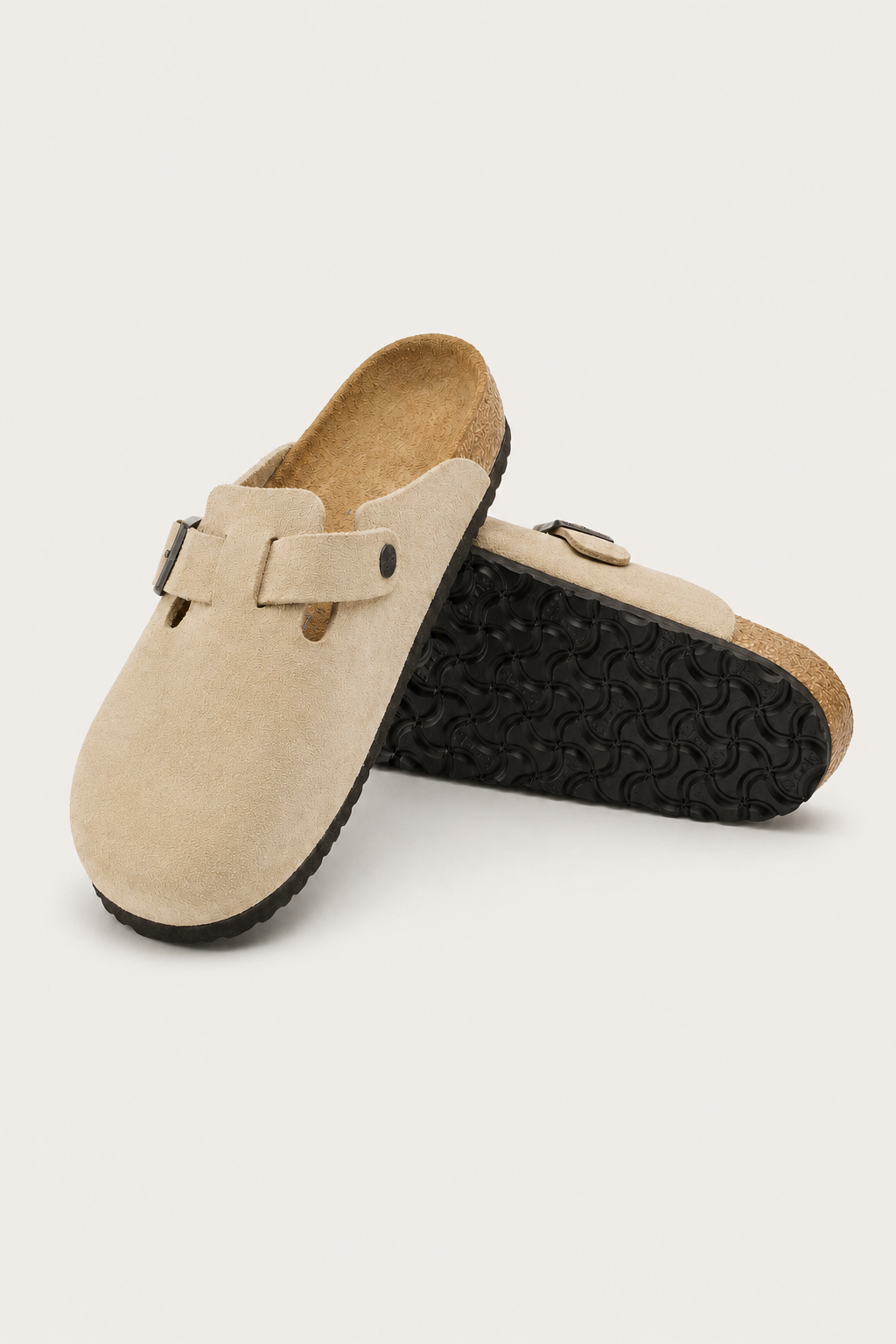 Montreux Wildleder Clog Sandale