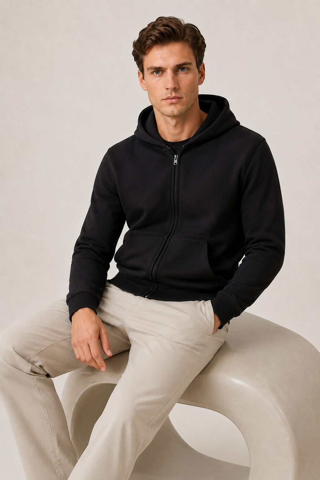 Évoque Cardigan Schwarz