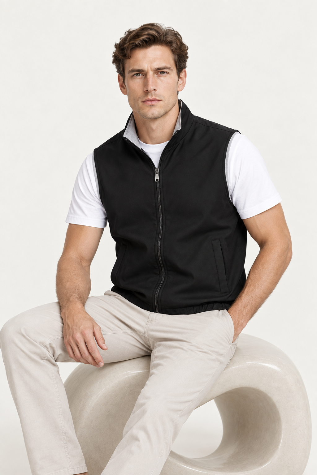 Reverso Bodywarmer Schwarz