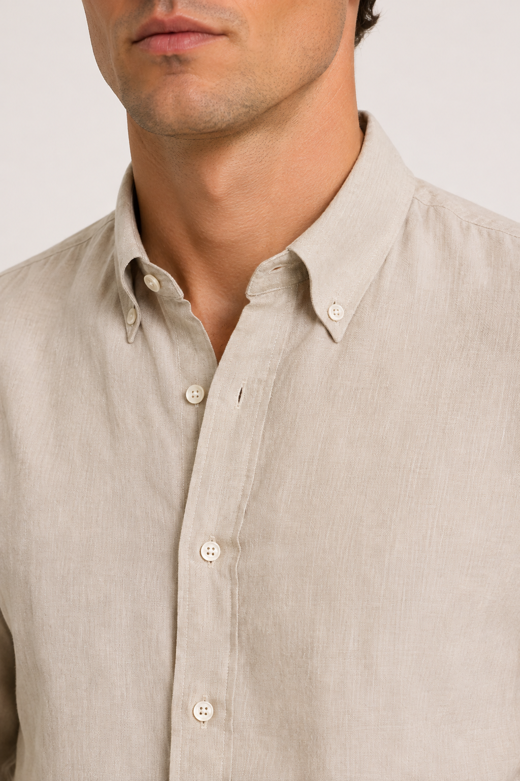 Haute Linen Shirt Beige