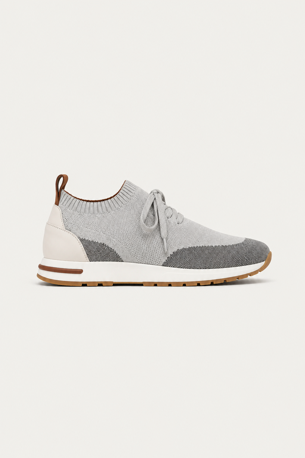 Selano Mesh-Slipper Grau