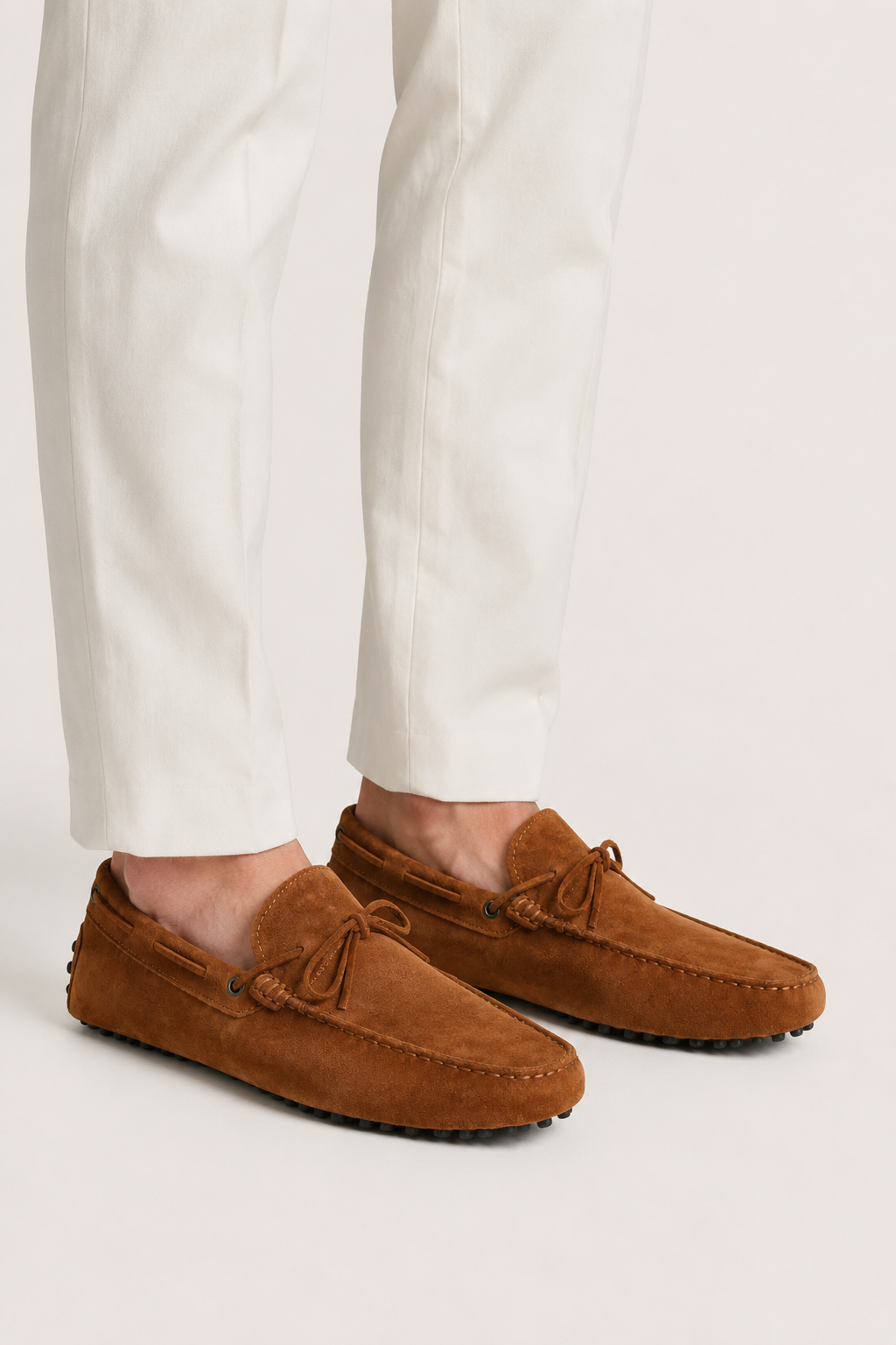 Capri Mokassin Wildleder Braun