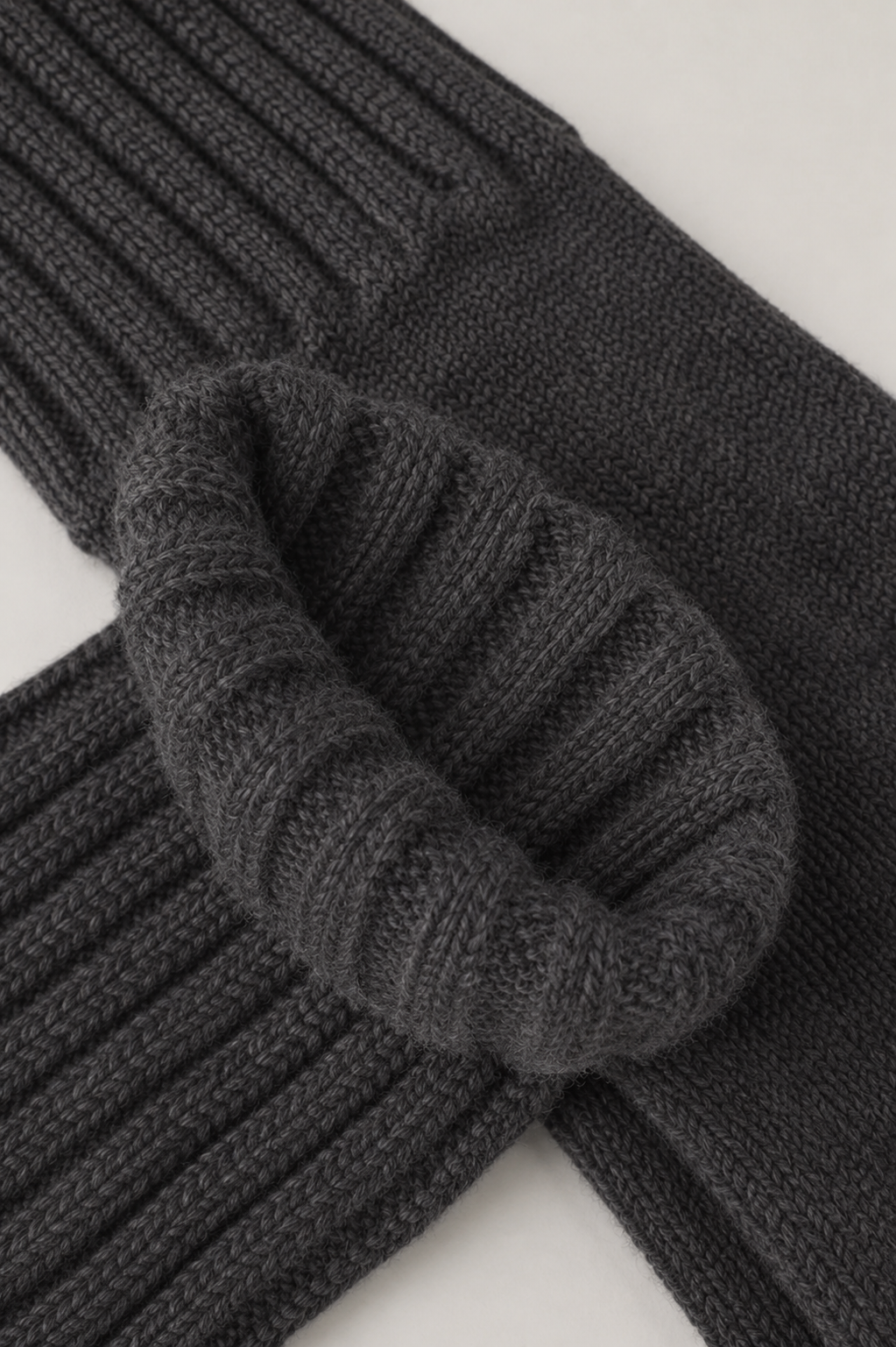 Cashmere Gloves Dark Grey