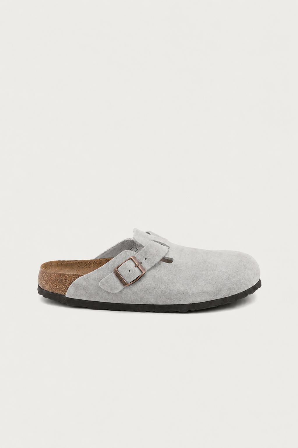 Montreux Wildleder-Clog Grau
