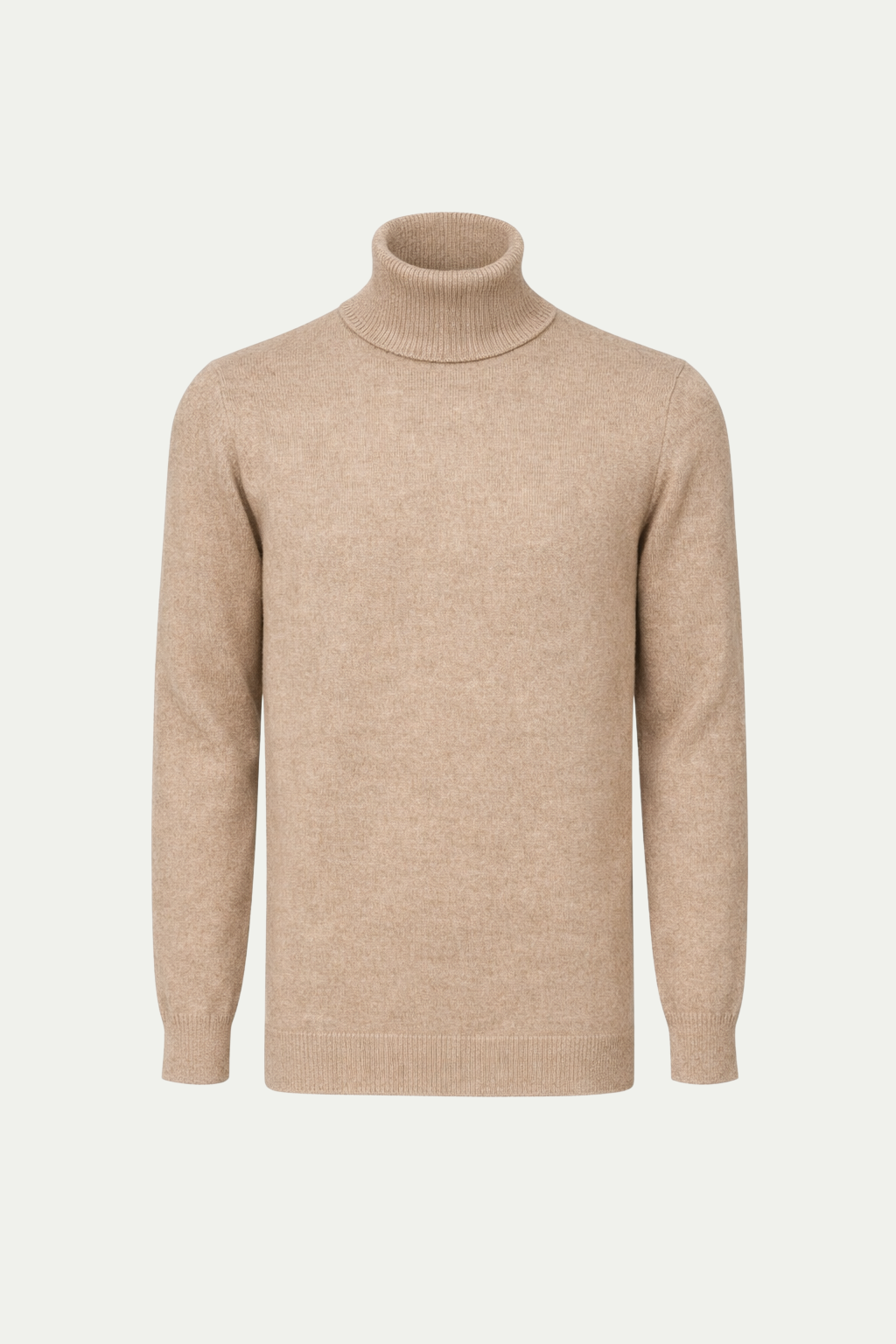 Zeitloser Rollkragenpullover Beige