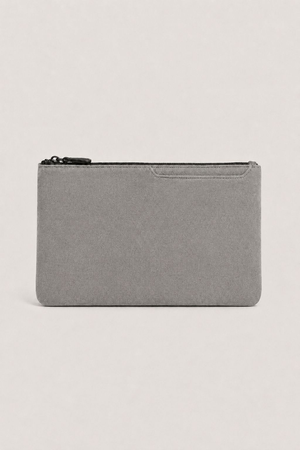 Alcantara Clutchtasche Mondsteingrau