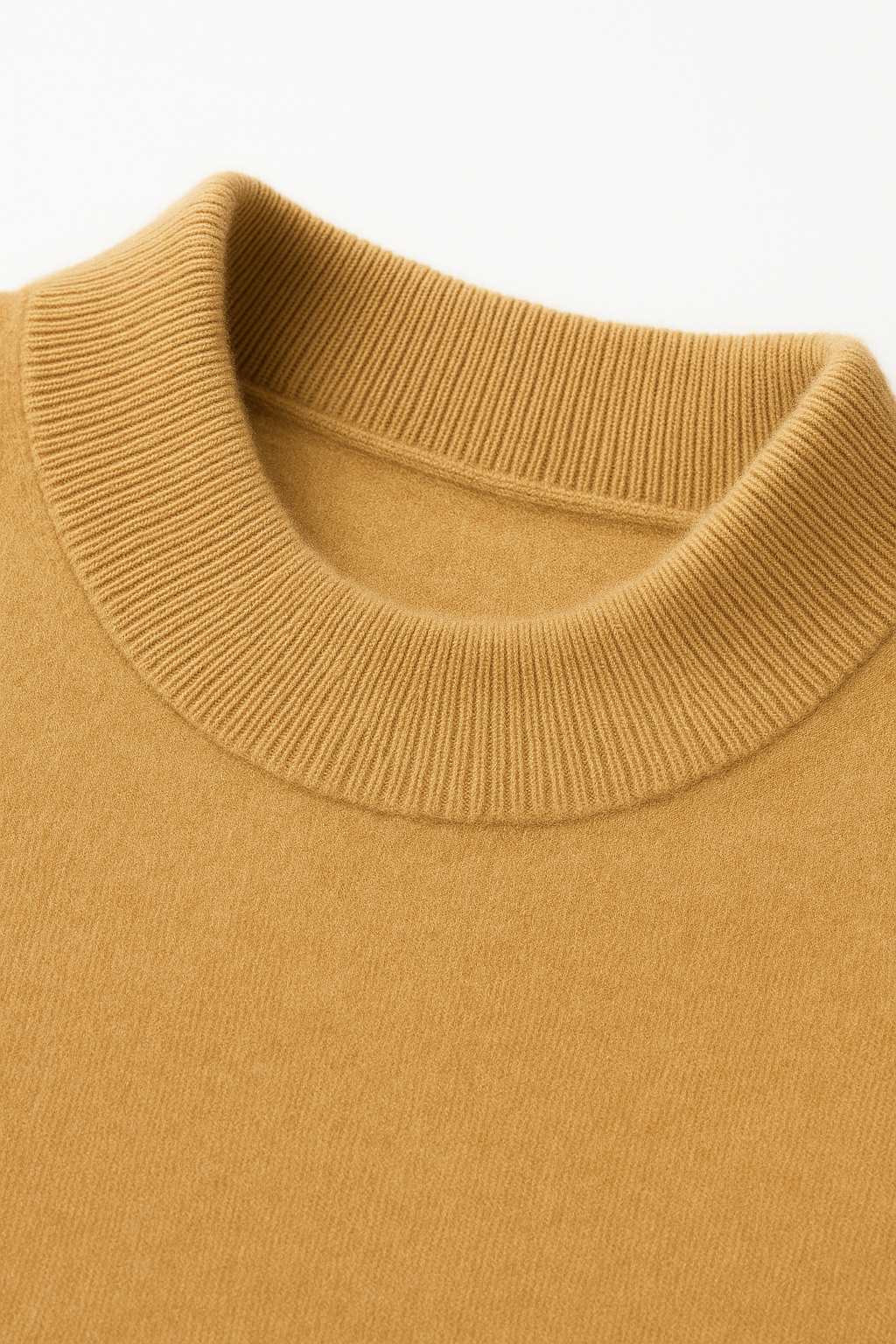 Azure Strick-T-Shirt Camel
