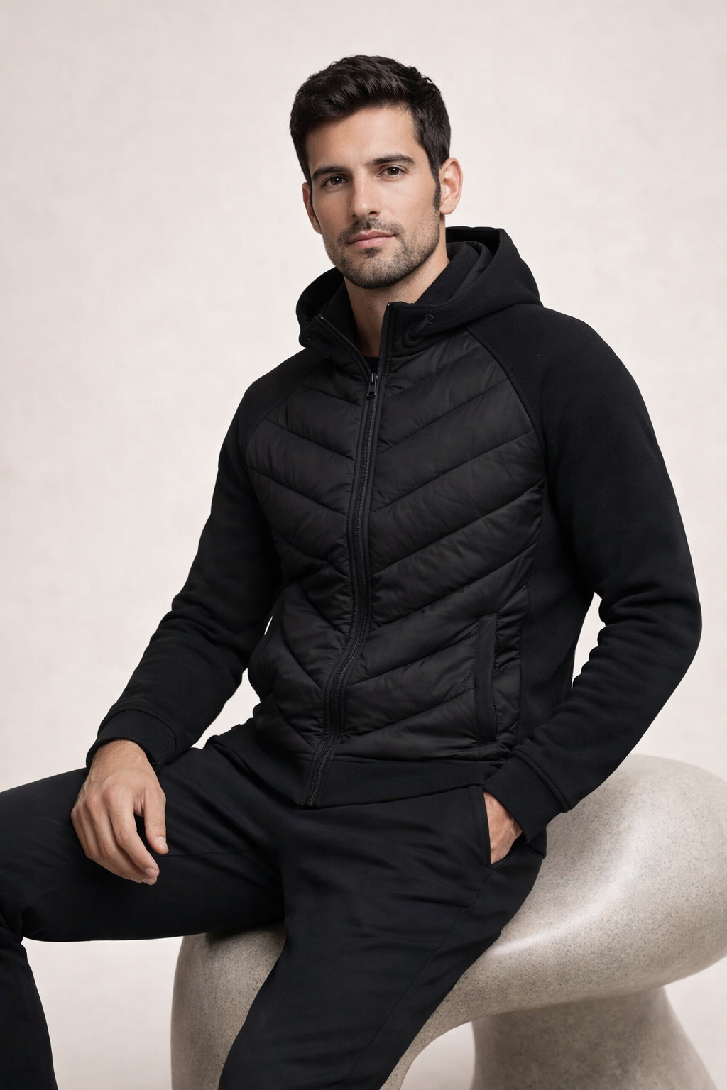 Gesteppte Daunenjacke