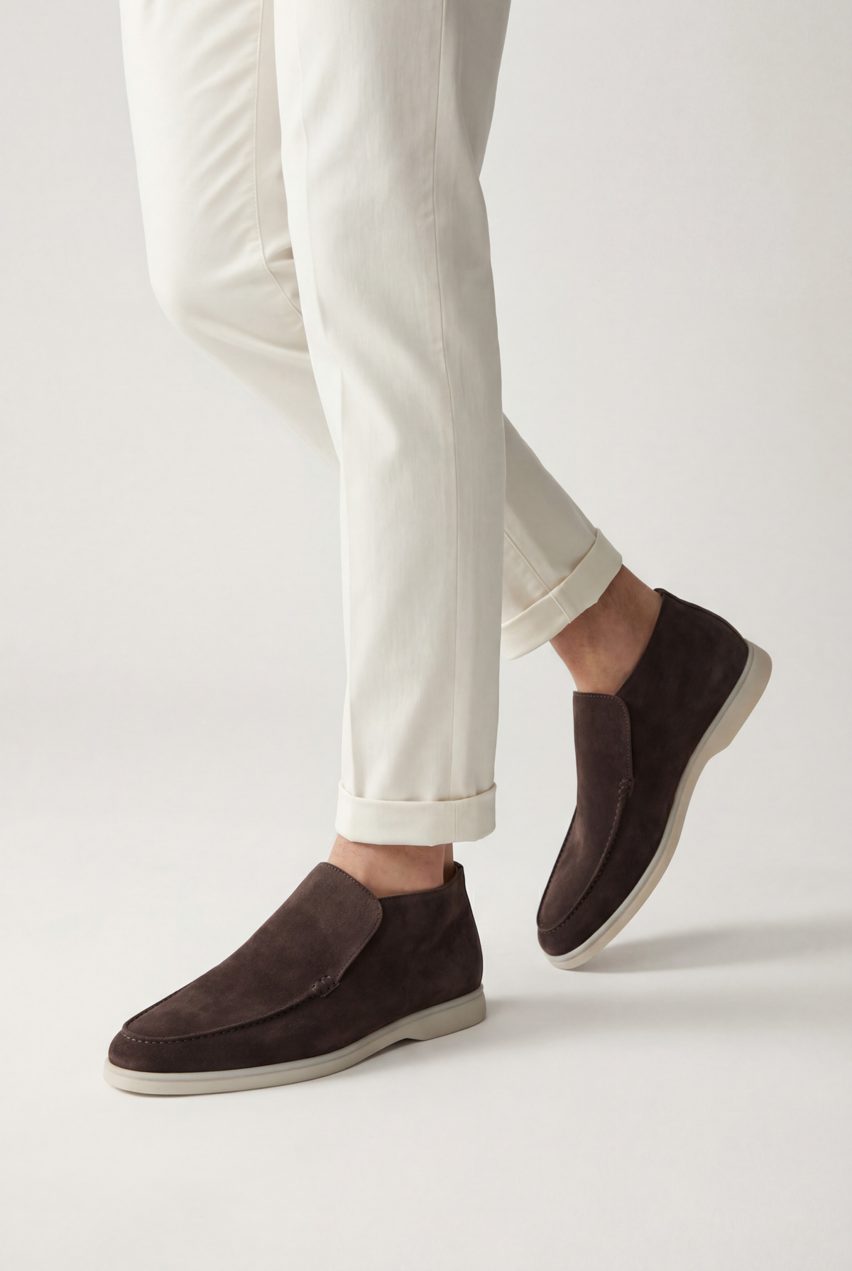 Cortina Wildleder Loafer Braun