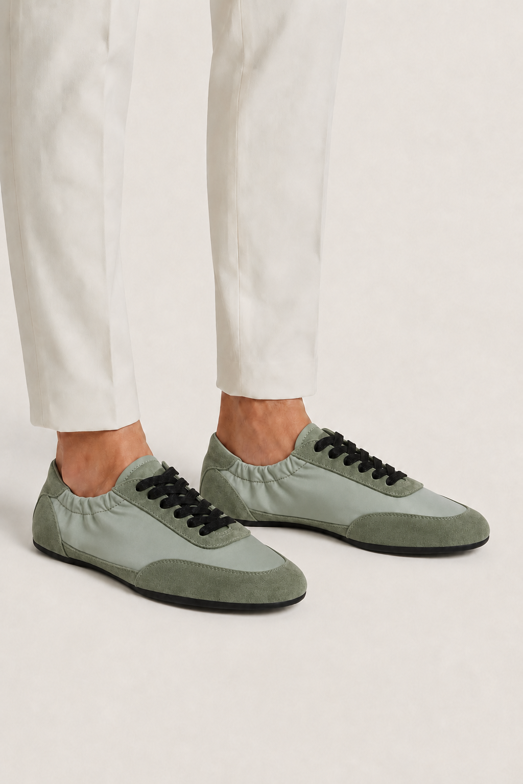 Ravello Racing Sneaker Salbeigrün