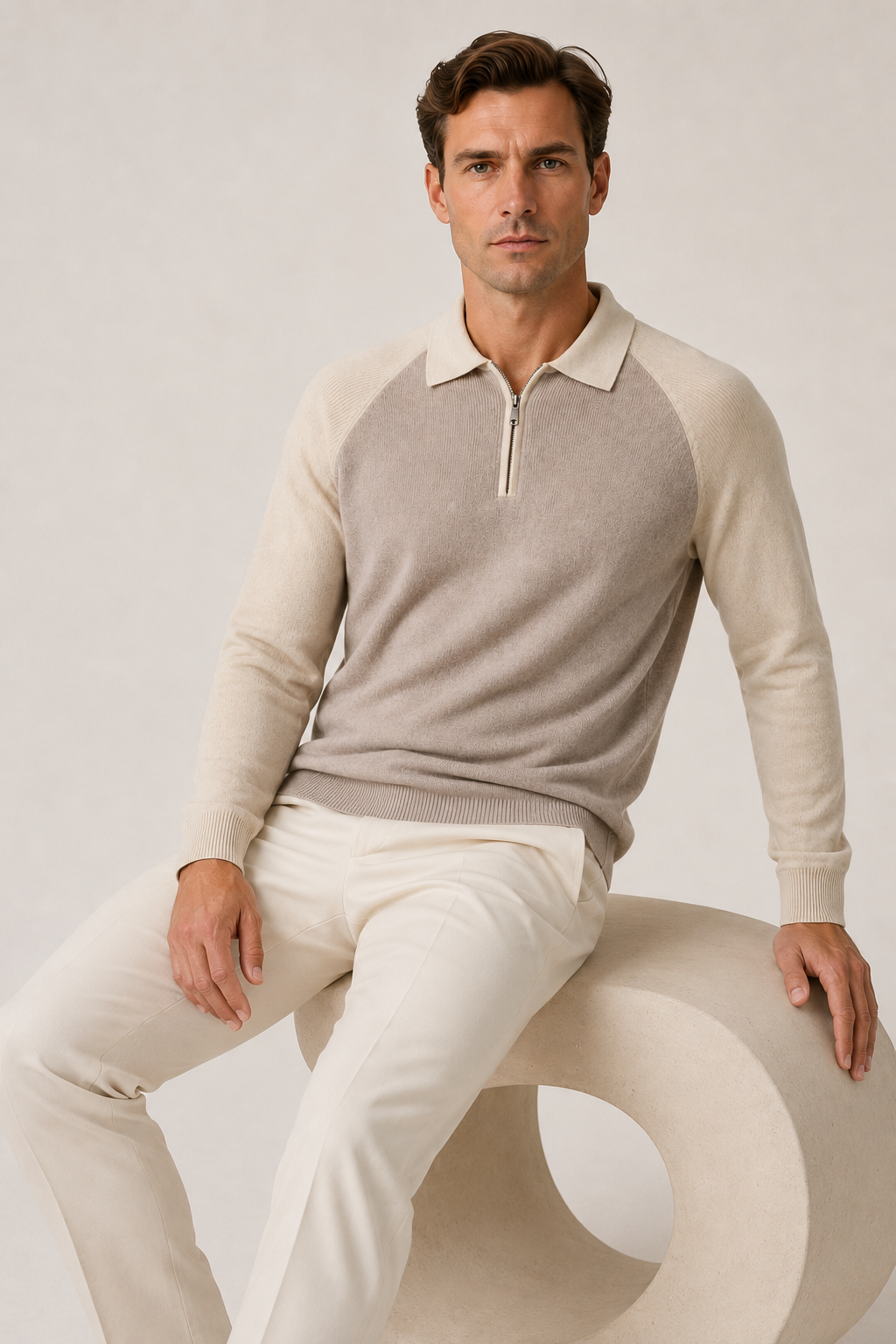 Vittorio Two-Tone Polo