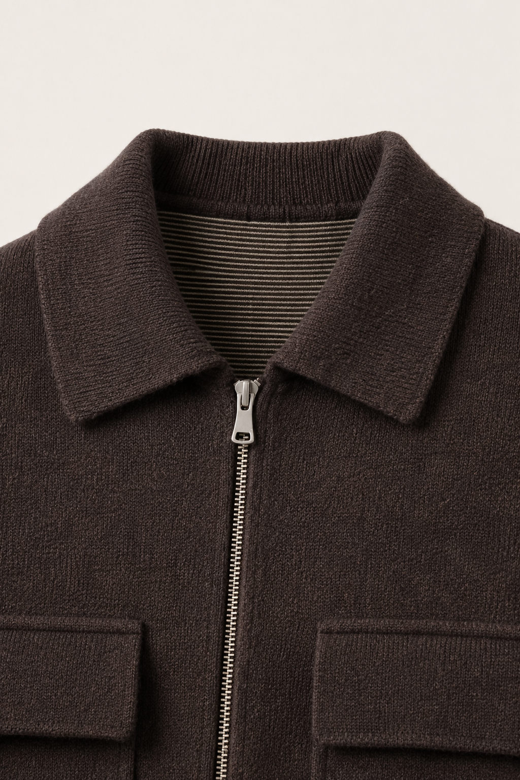 Venturi Merino Cardigan Brown