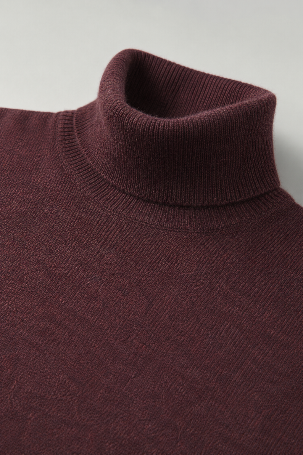 Rollkragenpullover Bellamy Burgund