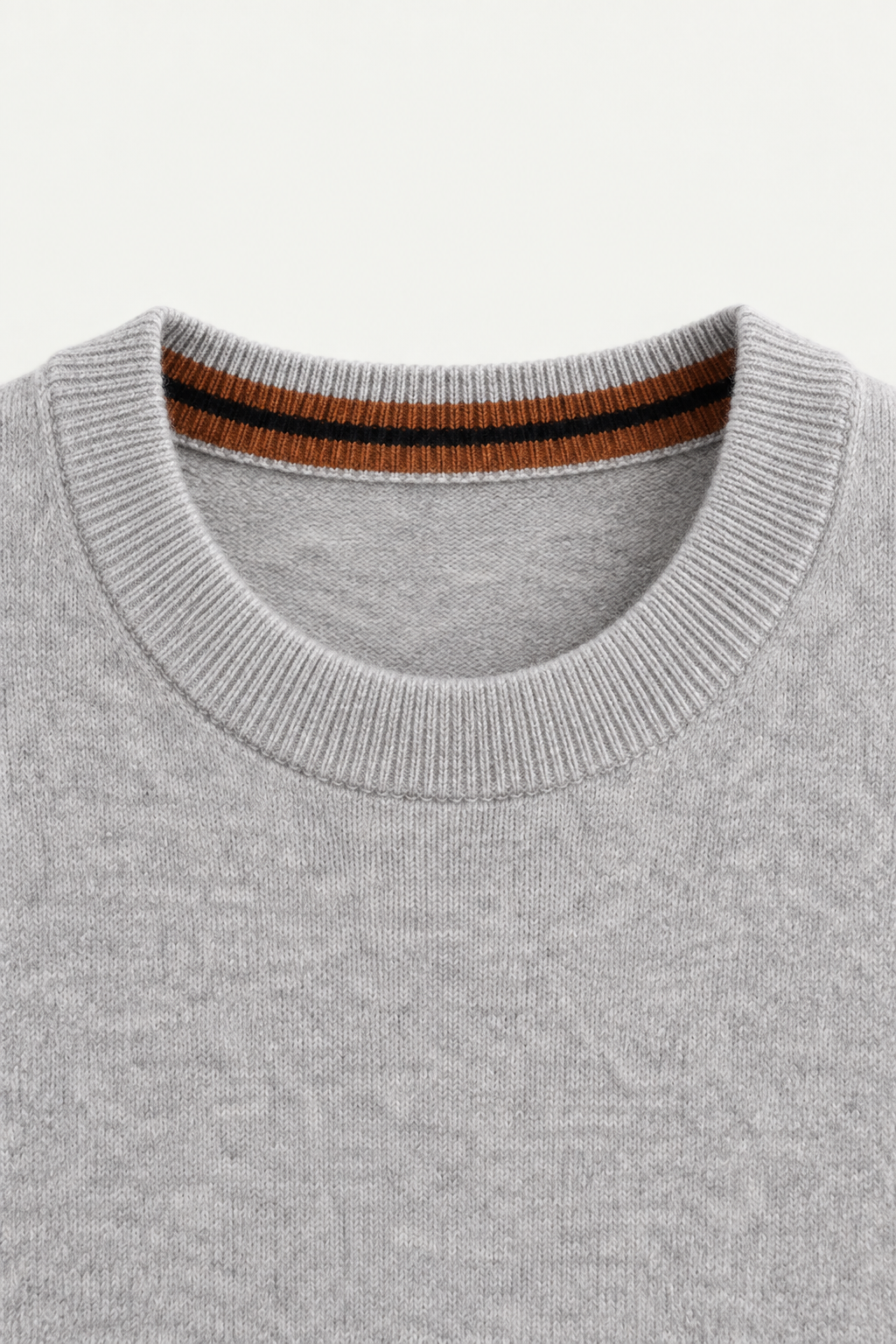 Sereno Cashmere Crewneck Light Grey