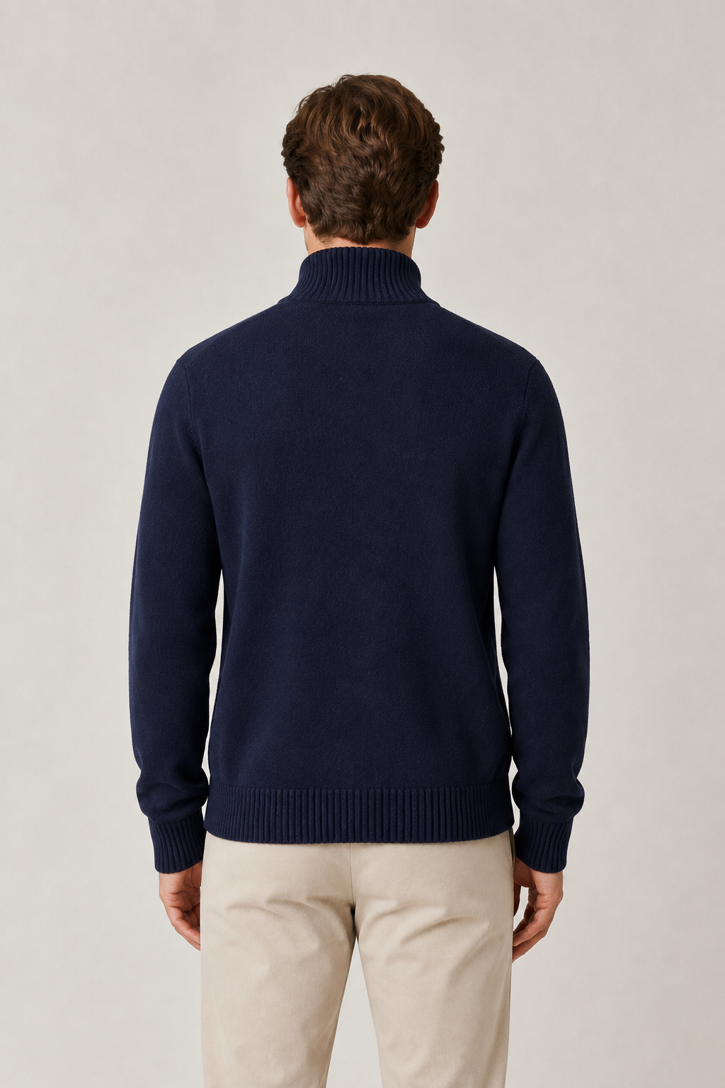 Strickjacke mit Knöpfen, Marineblau