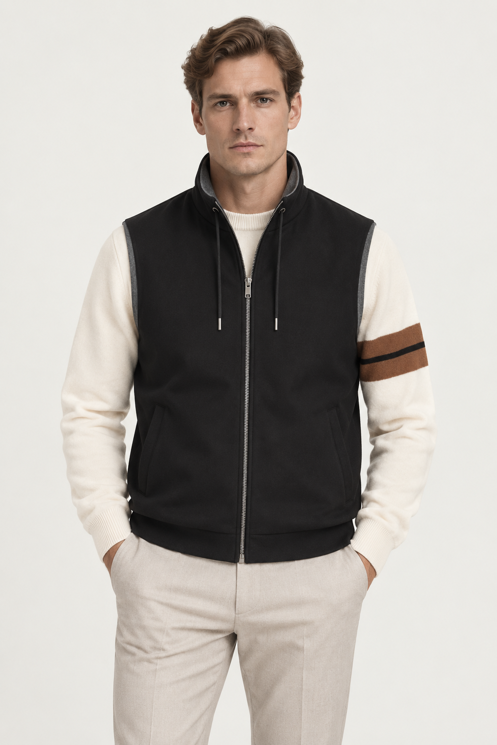 Valecour Reversible Vest Black