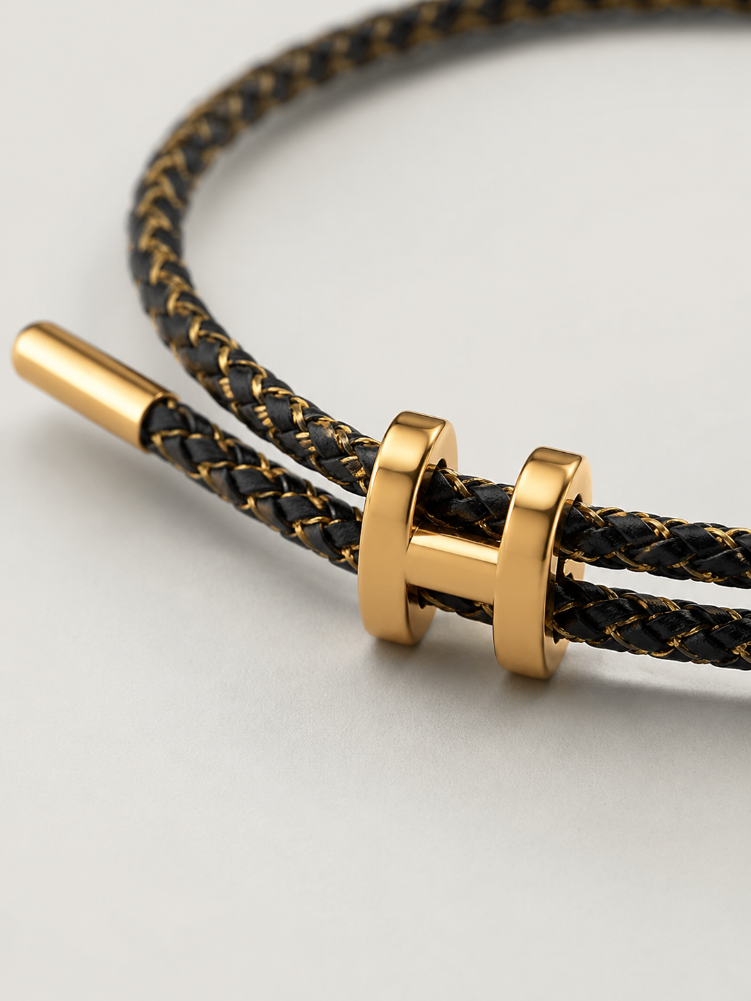 Armband Valecour Gold/Schwarz