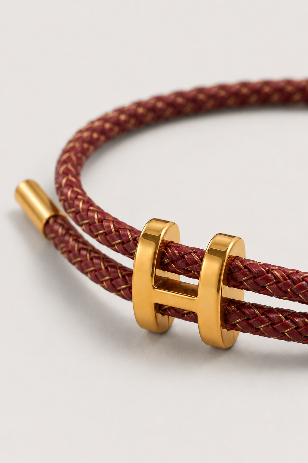 Valecour Armband Bordeaux/Gold