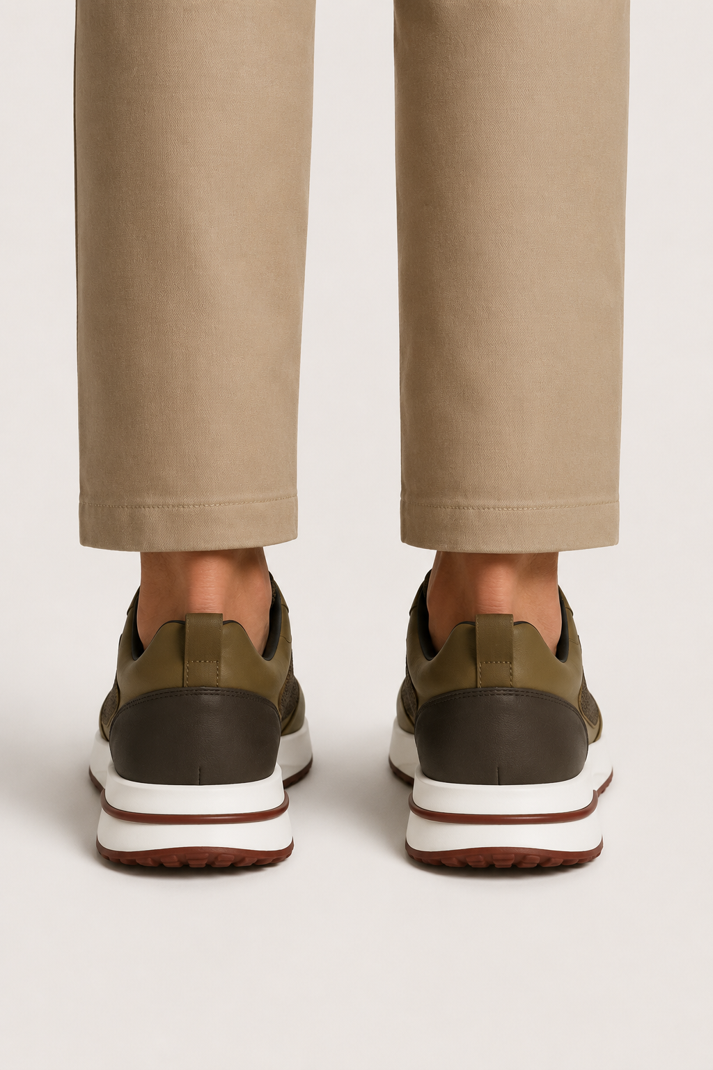 Sorrento Sneaker Olivbraun