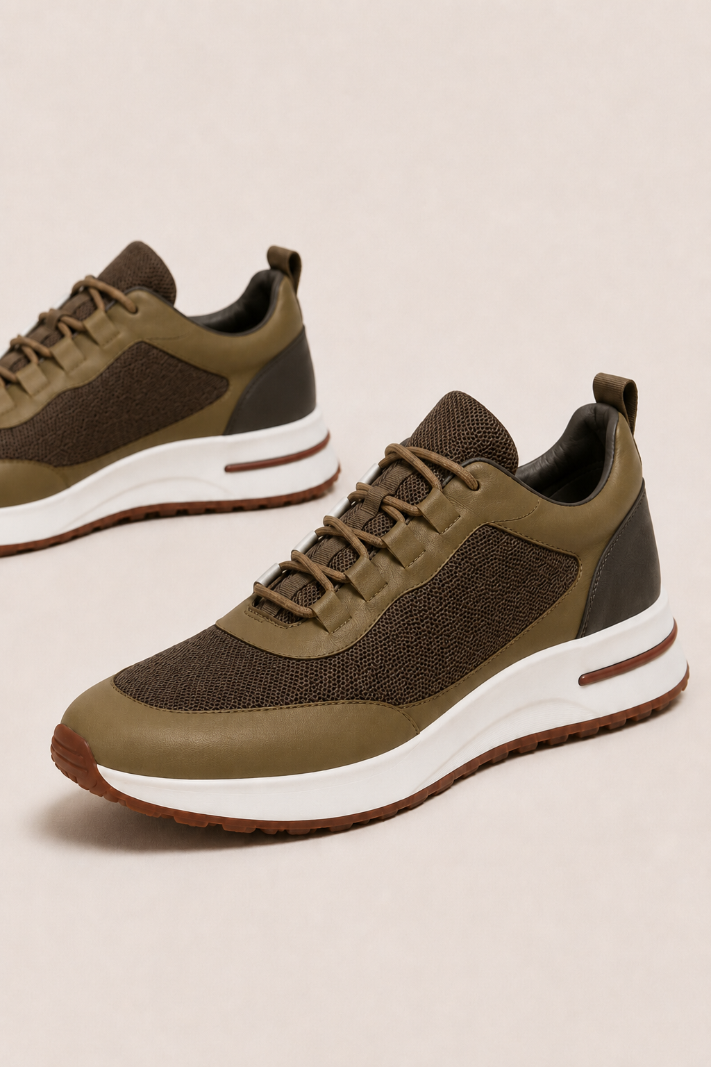 Sorrento Sneaker Olivbraun