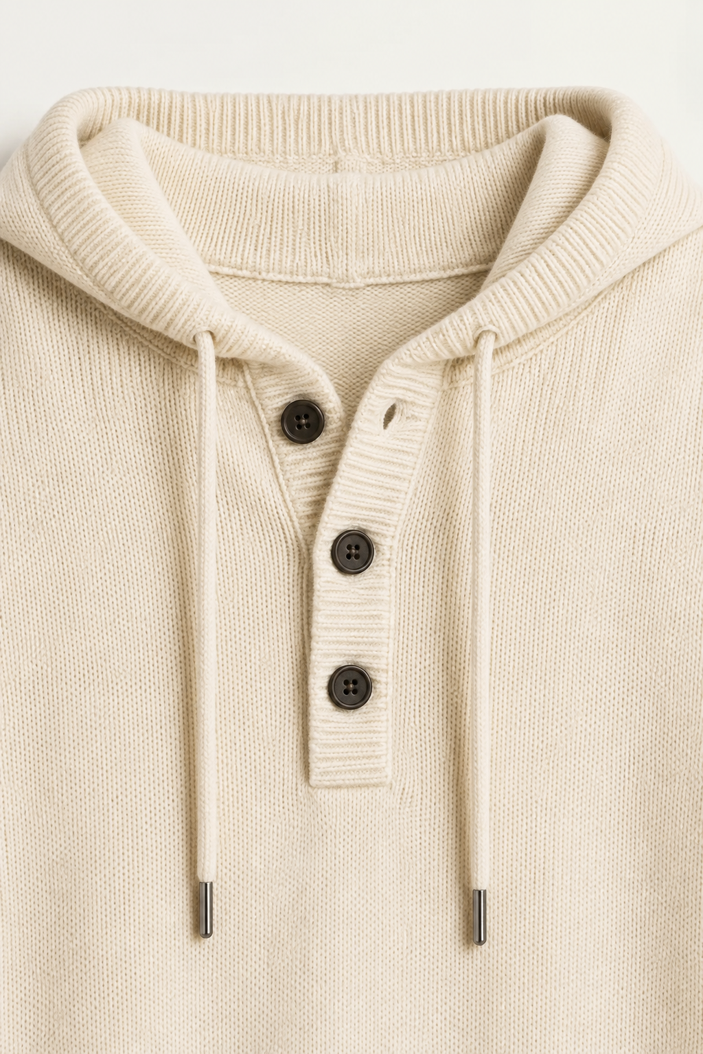 Siena Merino Hoodie Ivory