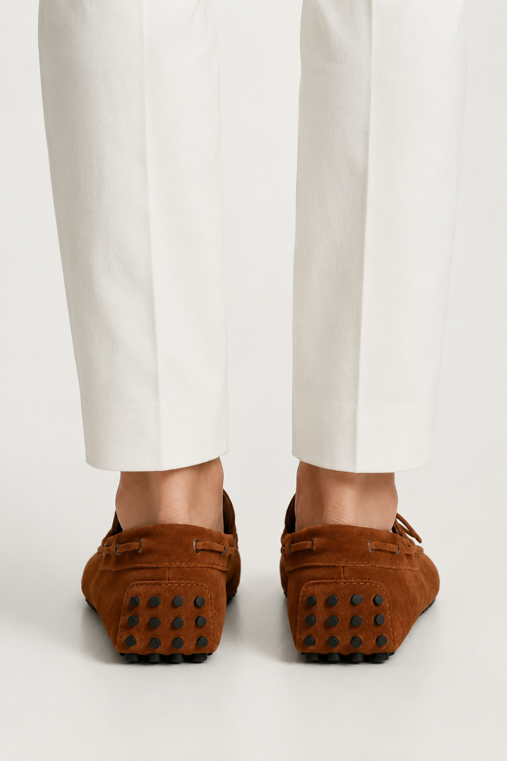 Capri Mokassin Wildleder Braun