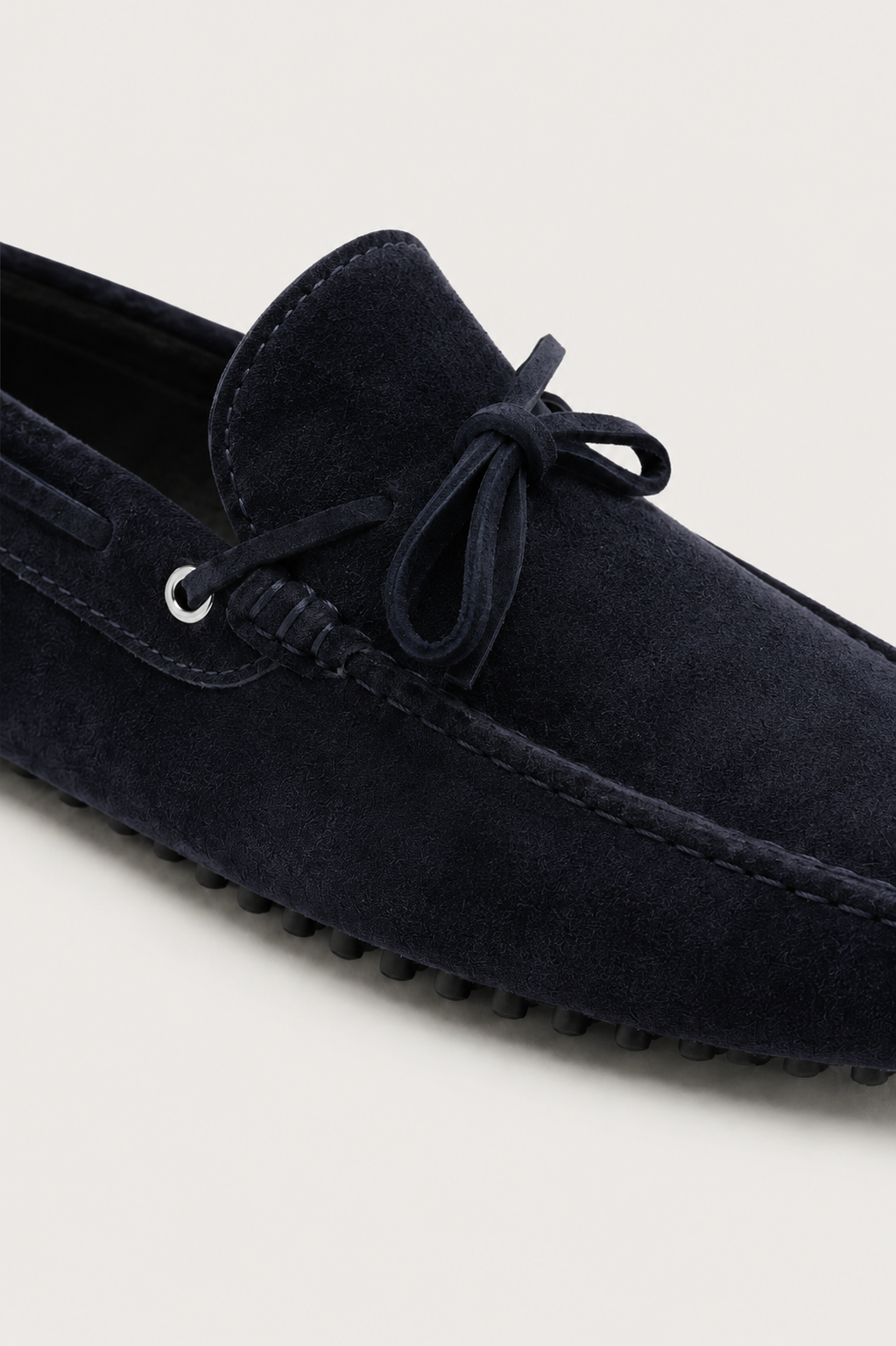 Capri Wildleder Mokassin Marine