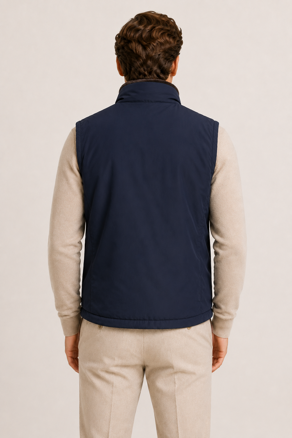 Alpina Pelz Bodywarmer Navy