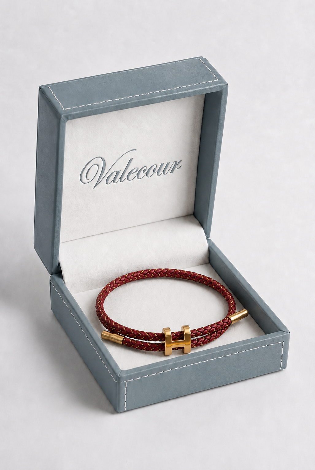 Valecour Armband Bordeaux/Gold