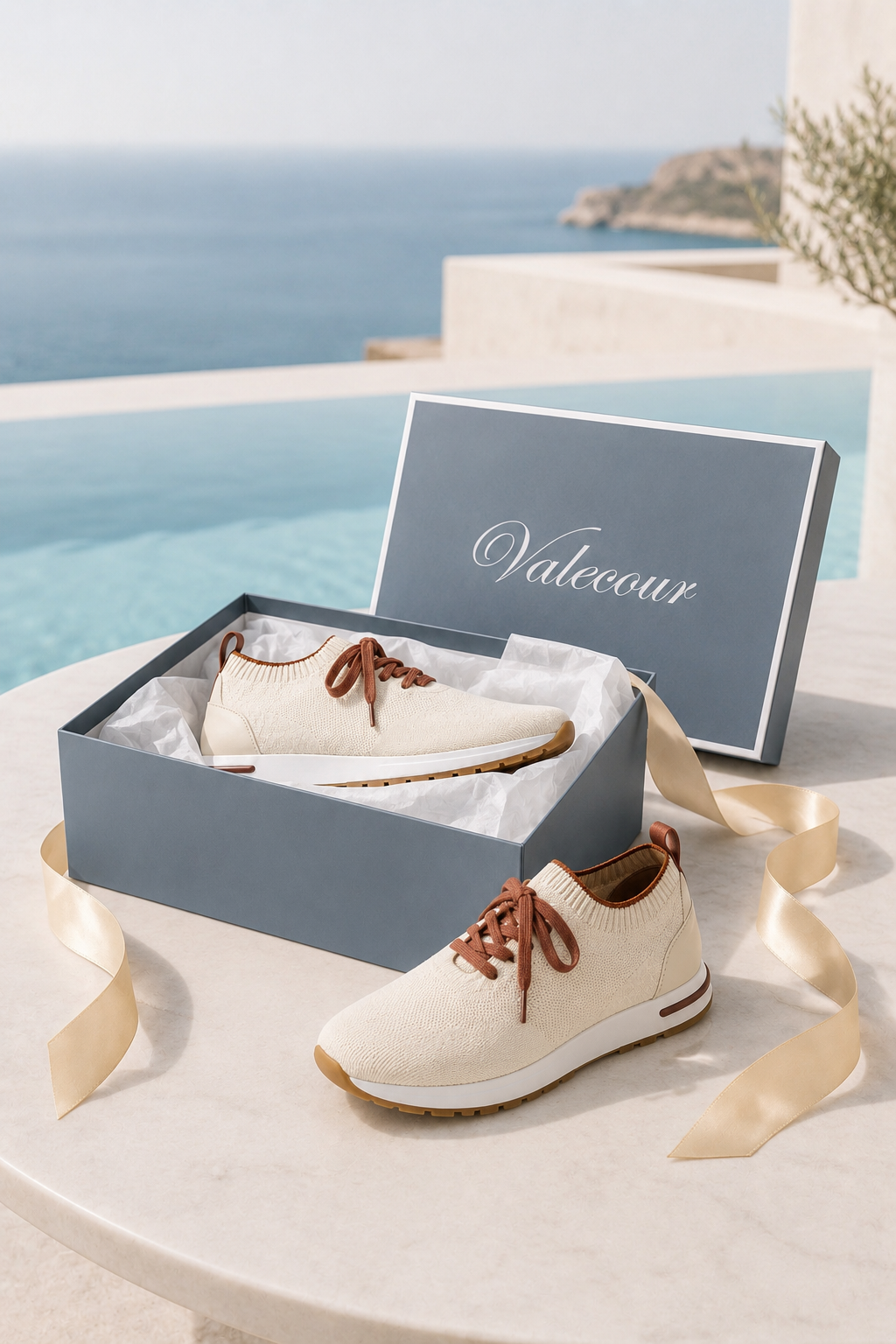 Selano Mesh Slip-On Elfenbein