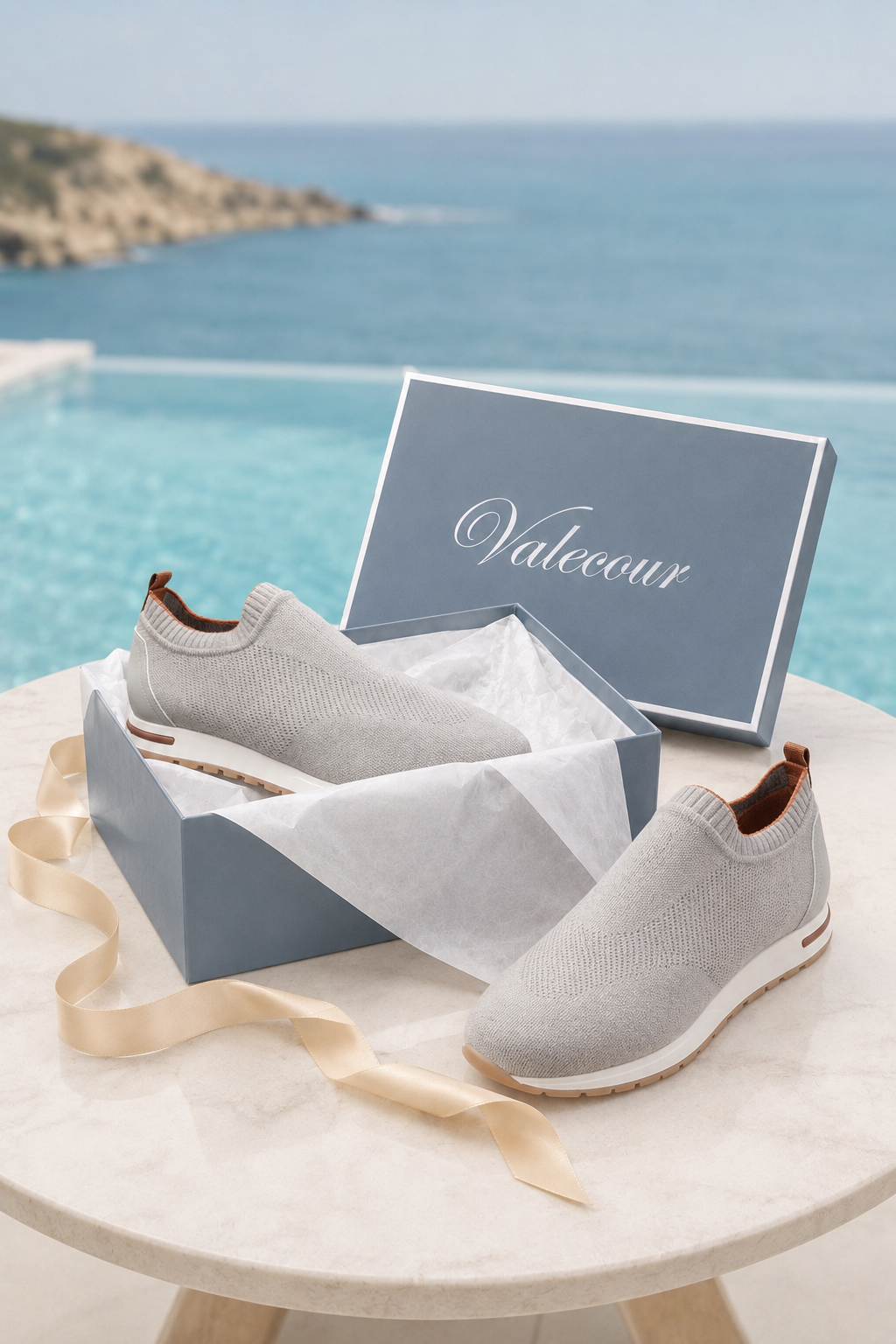 Milano Mesh Slipper Grau
