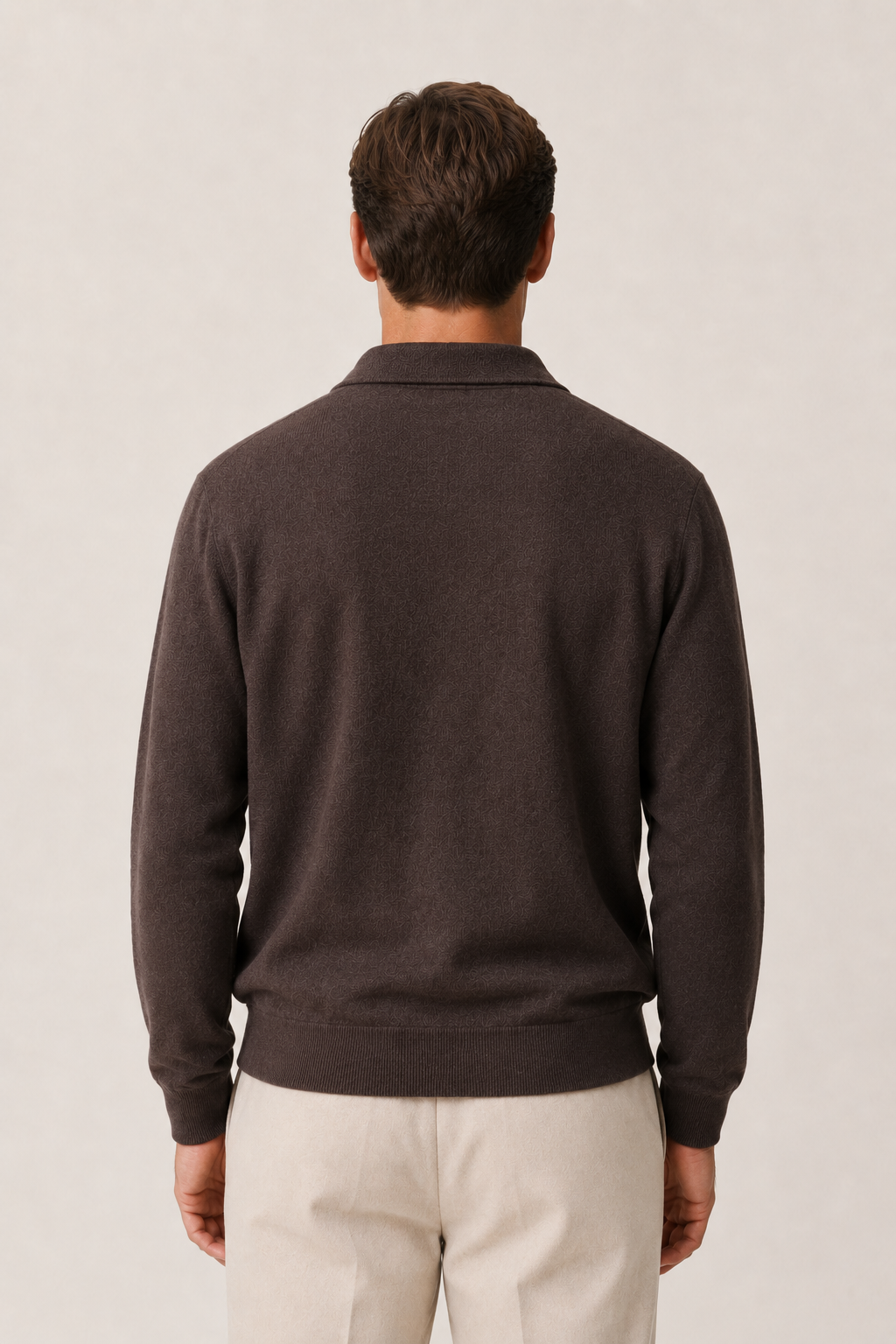 Venturi Merino Cardigan Brown