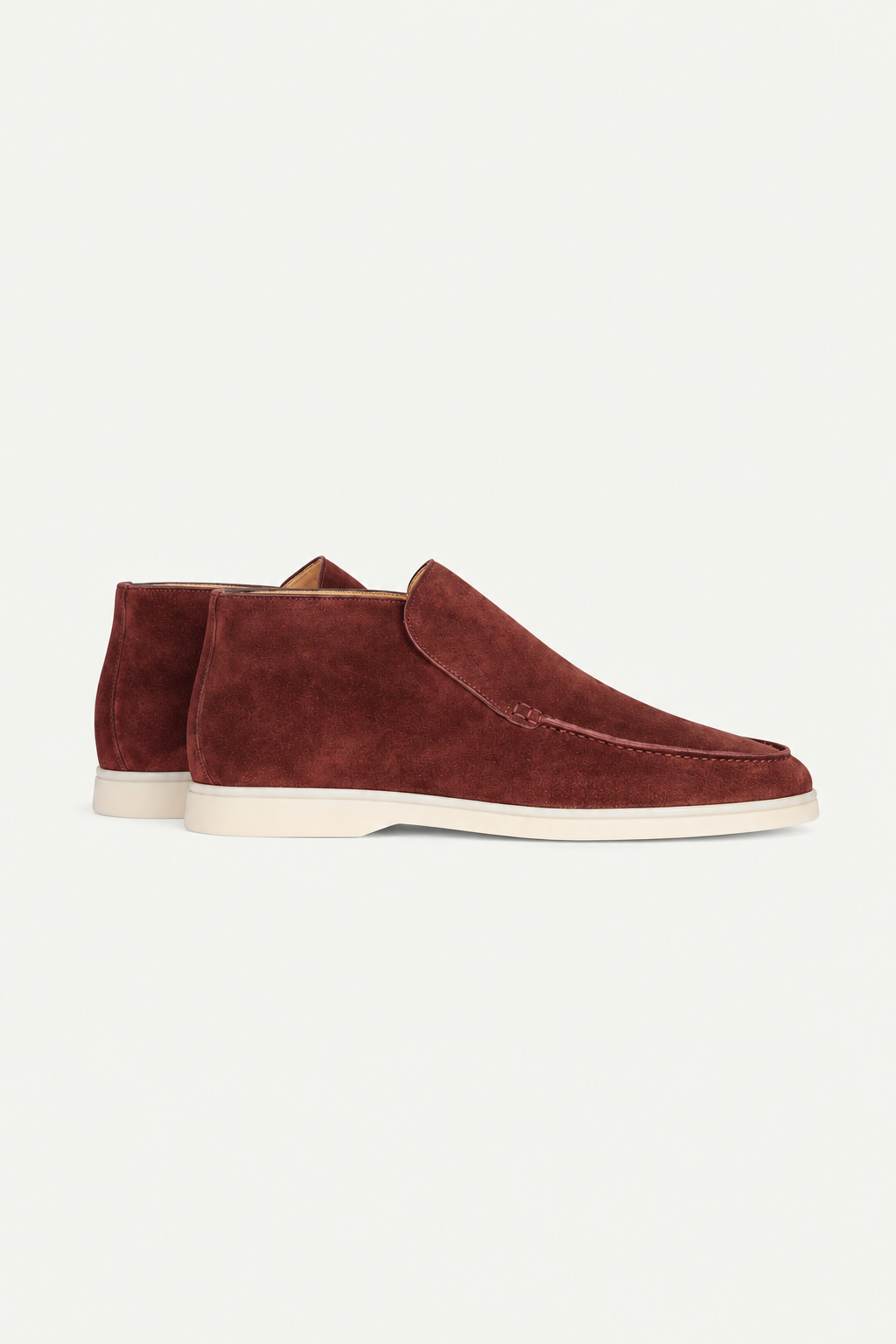 Cortina Suede Loafer Burgundy