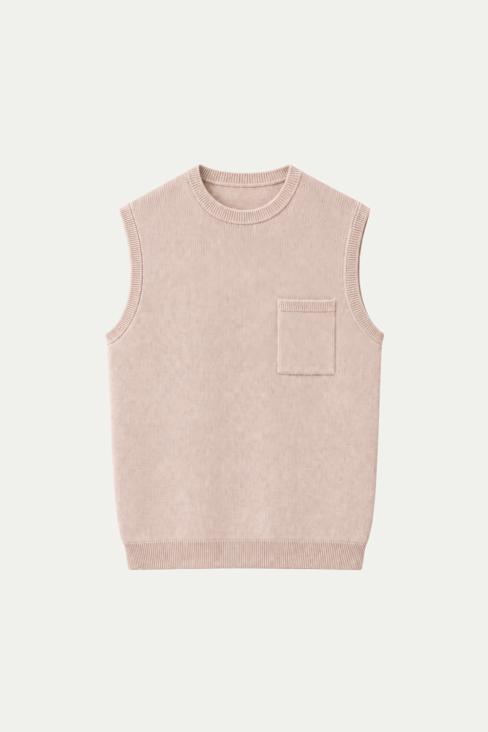 Merino bodywarmer Apricot