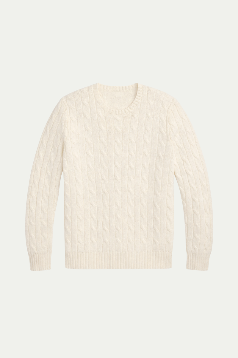 Artisan Cable Knit Cream