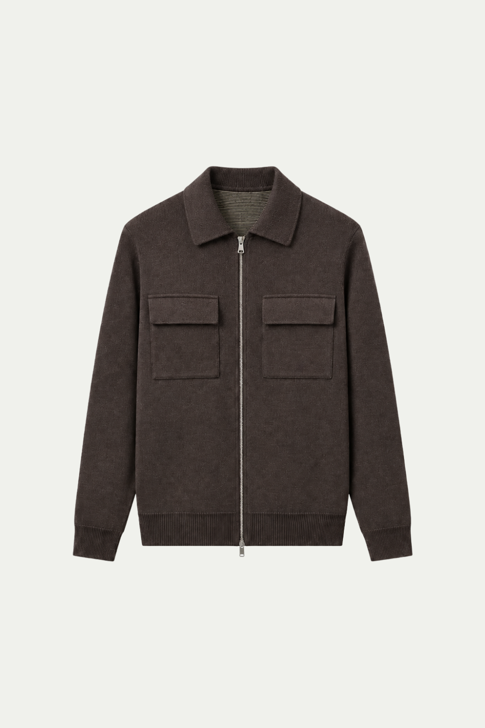 Venturi Merino Cardigan Brown