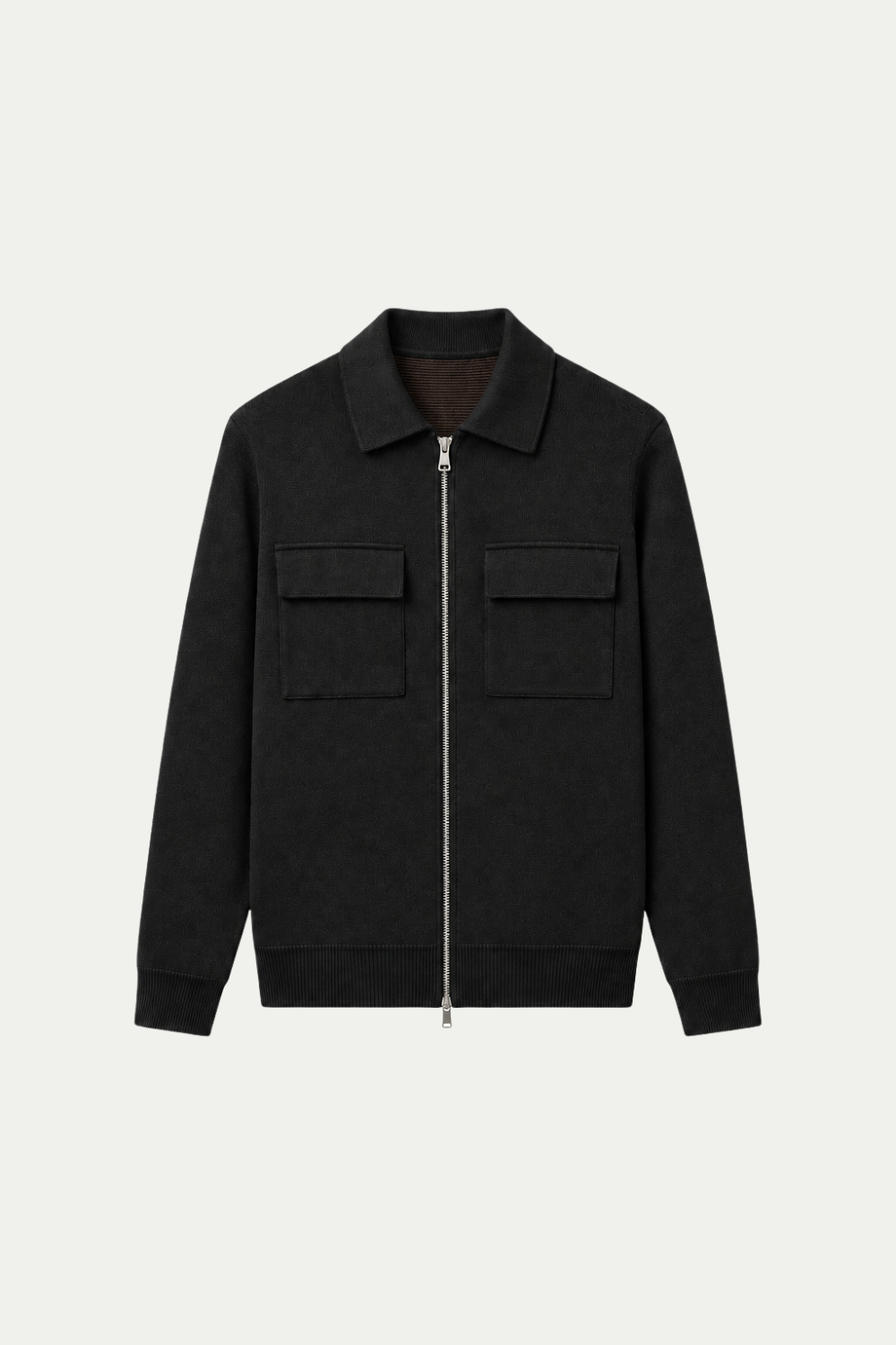 Venturi Merino Cardigan Black